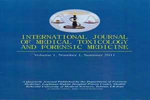 انتخاب مجله International Journal of Medical Toxicology and Forensic Medicine (IJMTFM) به عنوان مجله برتر دانشگاه